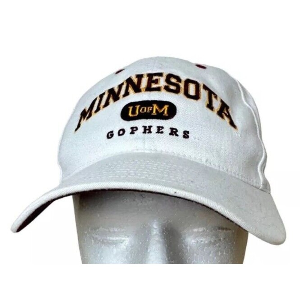 Minnesota‎ Gophers White Strapback Hat